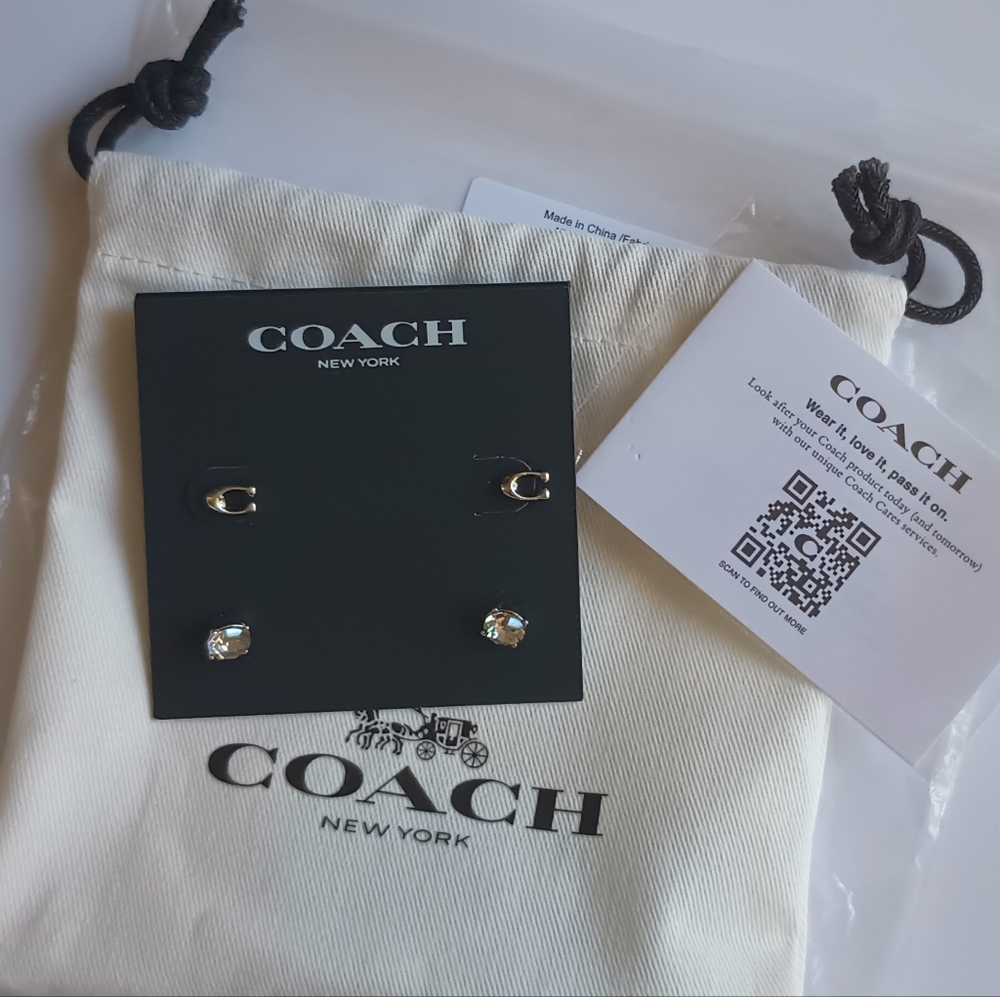 Coach - Signature Cs and Crystals (2Pairs)